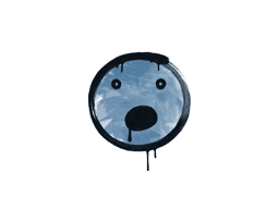 Sealed Graffiti | Speechless (Monarch Blue)