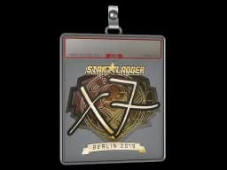 Sticker Slab | xseveN (Gold) | Berlin 2019