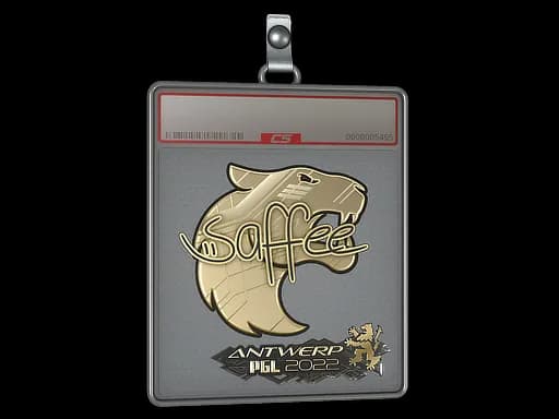 Sticker Slab | saffee (Gold) | Antwerp 2022