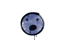 Sealed Graffiti | Speechless (SWAT Blue)