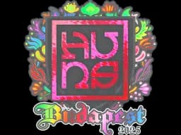 Sticker | The Huns (Holo) | Budapest 2025