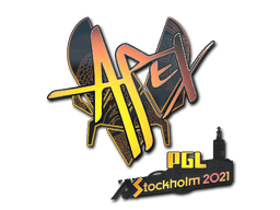 Sticker | apEX (Holo) | Stockholm 2021