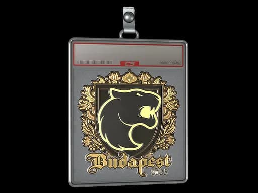 Sticker Slab | FURIA (Gold) | Budapest 2025