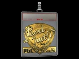 Sticker Slab | hutji (Gold) | Krakow 2017