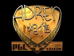 Sticker | AdreN (Gold) | Krakow 2017