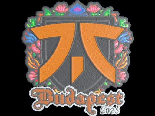 Sticker | fnatic (Embroidered) | Budapest 2025