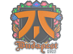 Sticker | fnatic (Embroidered) | Budapest 2025