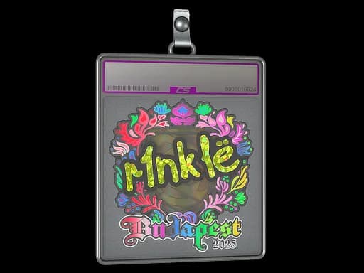 Sticker Slab | r1nkle (Holo) | Budapest 2025