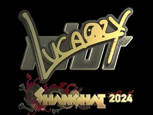 Sticker | Lucaozy (Gold) | Shanghai 2024