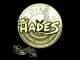 Sticker | hades (Gold) | Paris 2023 CS2 skin