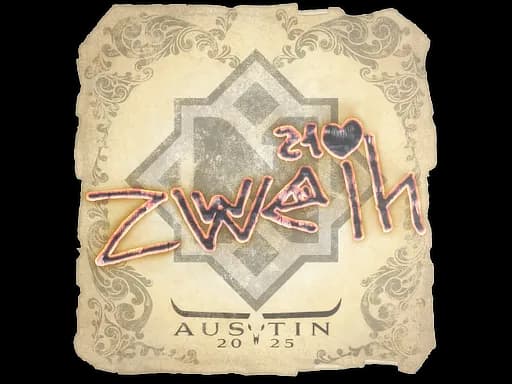 Sticker | zweih | Austin 2025