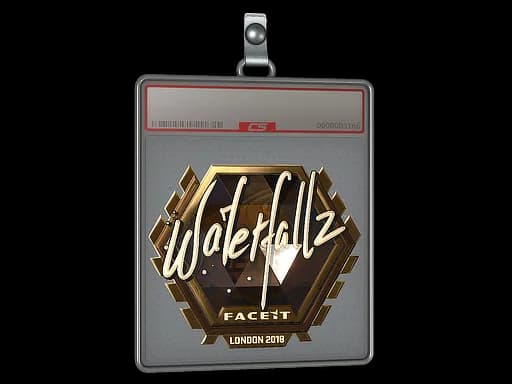 Sticker Slab | waterfaLLZ (Gold) | London 2018