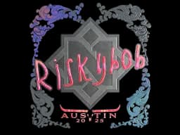 Sticker | riskyb0b (Holo) | Austin 2025