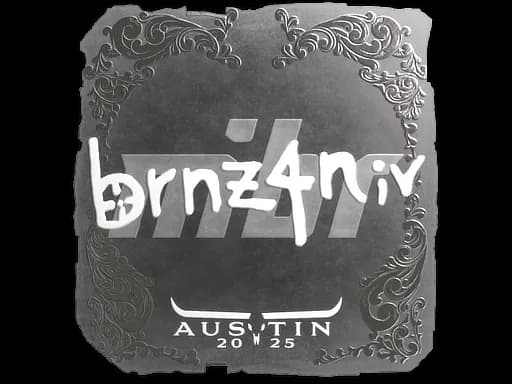 Sticker | brnz4n (Foil) | Austin 2025
