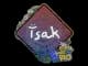 Sticker | isak (Glitter) | Rio 2022 CS2 skin