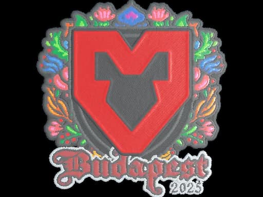 Sticker | MOUZ (Embroidered) | Budapest 2025