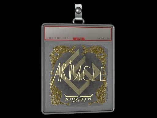 Sticker Slab | Ariucle (Gold) | Austin 2025