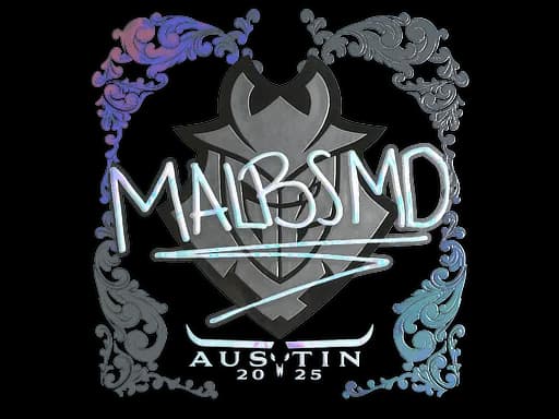 Sticker | malbsMd (Holo) | Austin 2025