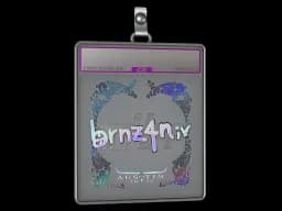 Sticker Slab | brnz4n (Holo) | Austin 2025