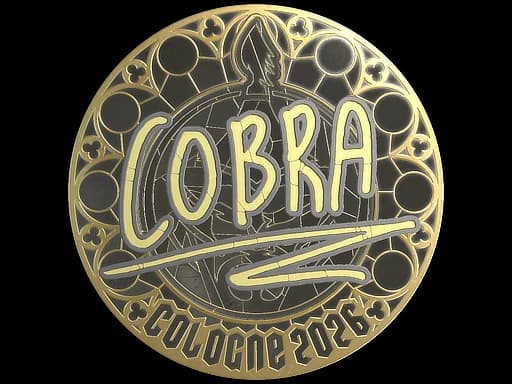 Sticker | cobra (Gold) | Cologne 2026
