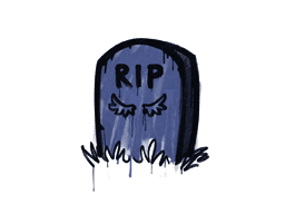 Sealed Graffiti | Tombstone (SWAT Blue)