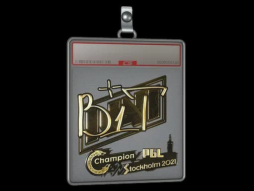 Sticker Slab | b1t (Gold) | Stockholm 2021