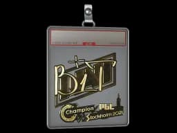 Sticker Slab | b1t (Gold) | Stockholm 2021