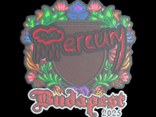 Sticker | Mercury (Embroidered) | Budapest 2025