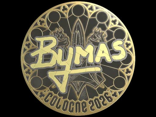 Sticker | Bymas (Gold) | Cologne 2026