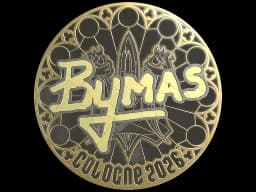 Sticker | Bymas (Gold) | Cologne 2026