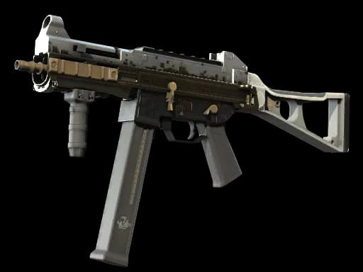 UMP-45 | Gold Bismuth (Minimal Wear)