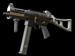 UMP-45 | Gold Bismuth (Minimal Wear)