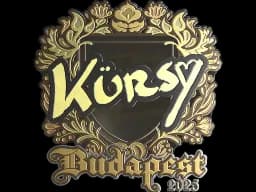 Sticker | Kursy (Gold) | Budapest 2025