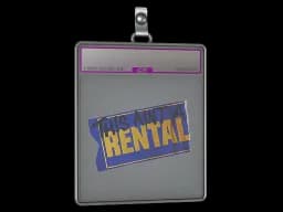 Sticker Slab | Ain't A Rental (Foil)