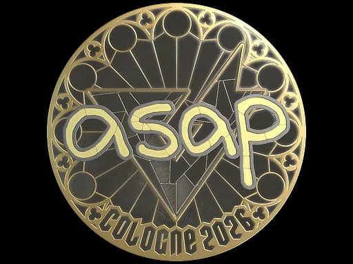 Sticker | asap (Gold) | Cologne 2026