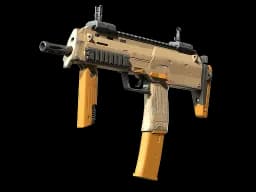 MP7 | Short Ochre (Well-Worn)
