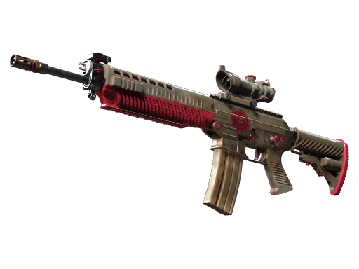 SG 553 | Berry Gel Coat (Factory New)