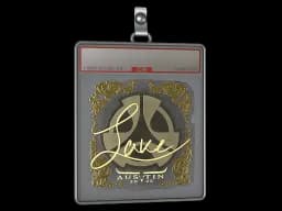 Sticker Slab | Lake (Gold) | Austin 2025