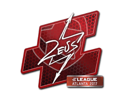 Sticker | Zeus | Atlanta 2017