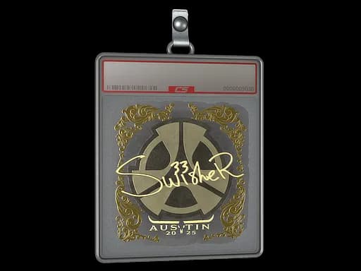 Sticker Slab | Swisher (Gold) | Austin 2025