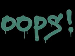 Sealed Graffiti | Oops (Frog Green)