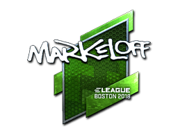 Sticker | markeloff (Foil) | Boston 2018