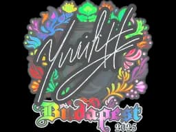 Sticker | yuurih (Holo) | Budapest 2025