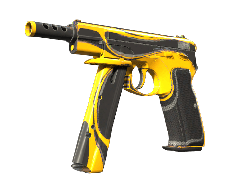 StatTrak™ CZ75-Auto | Yellow Jacket (Minimal Wear)