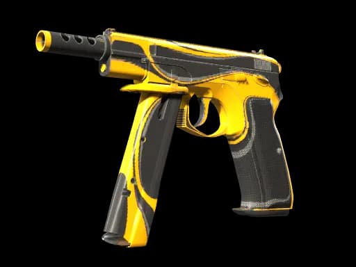 StatTrak™ CZ75-Auto | Yellow Jacket (Minimal Wear)