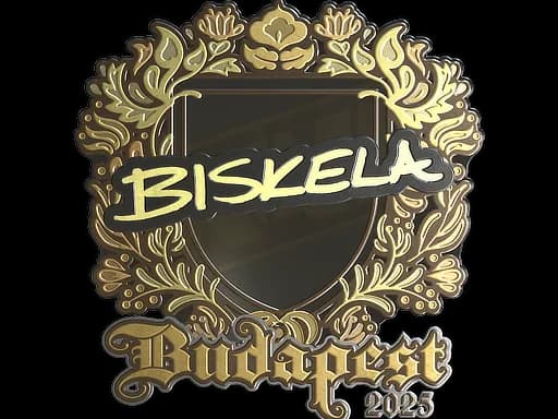 Sticker | Aleksib (Gold) | Budapest 2025