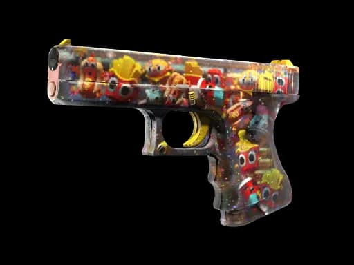 StatTrak™ Glock-18 | Snack Attack (Well-Worn)