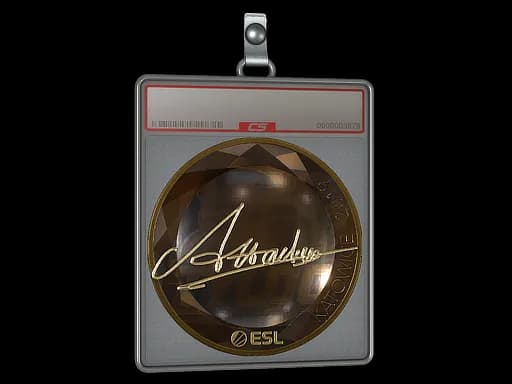 Sticker Slab | Attacker (Gold) | Katowice 2019