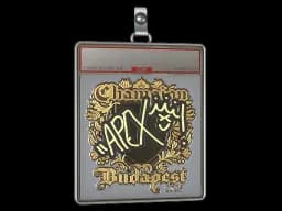 Sticker Slab | apEX (Gold, Champion) | Budapest 2025