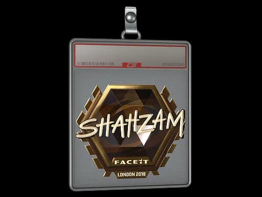 Sticker Slab | ShahZaM (Gold) | London 2018